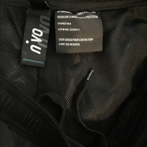 Men’s N’VO track pants black - Picture 2 of 7